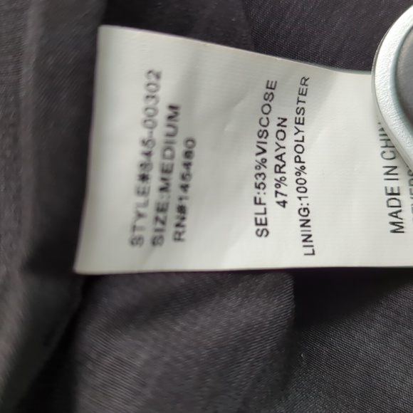 NWT,Black long sleeve dress,  size M - Picture 6 of 6